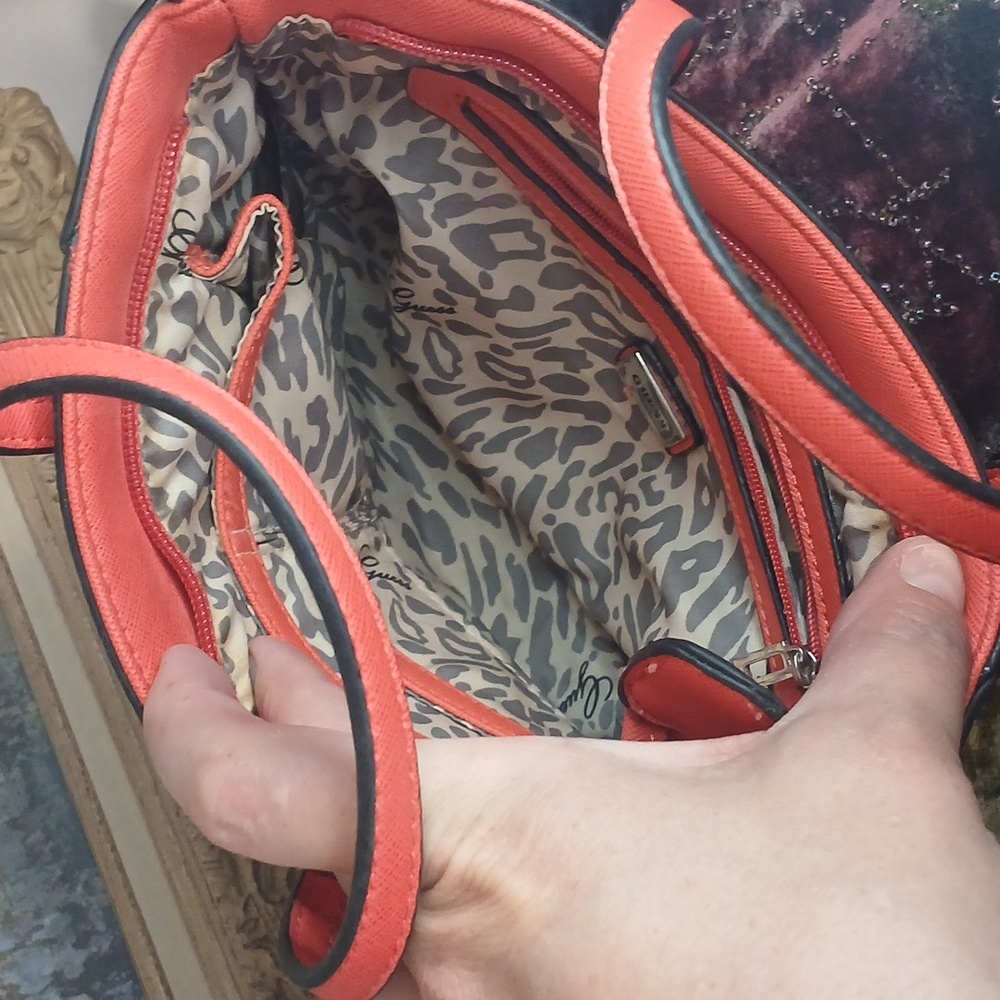 Guess Women's Coral Small Tote Mini Crossbody - Picture 10 of 10